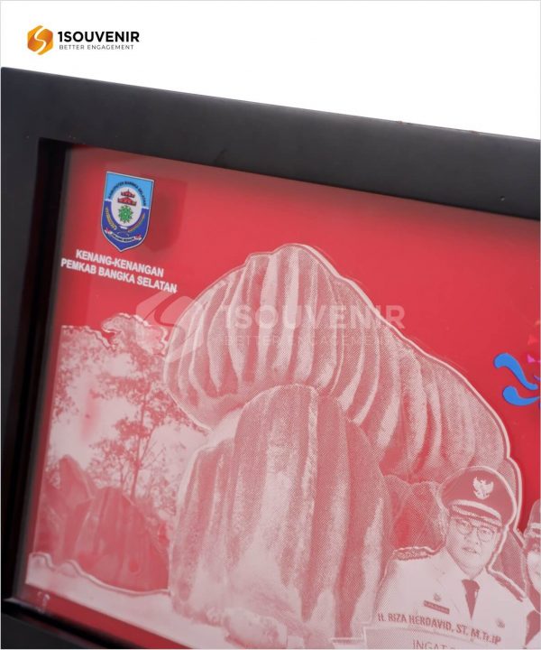 DETAIL-SV212 Souvenir Frame Bangka Selatan