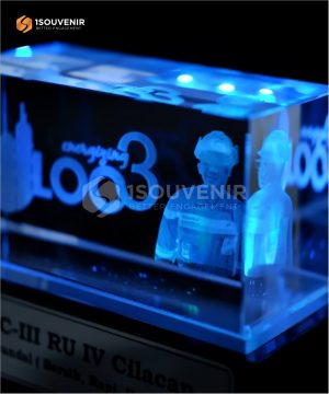 Plakat Kristal LOC3 Pertamina Cilacap