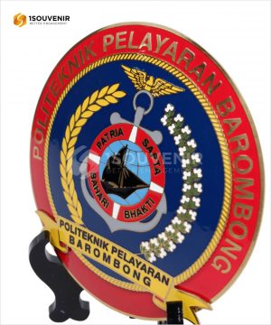 Plakat Logam Politeknik Pelayaran Barombong