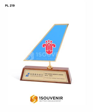 Plakat Logam Top Cargo Agent Award